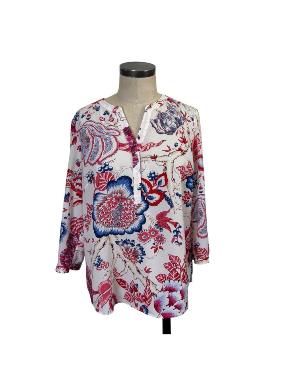 Talbots Blouse LP Floral